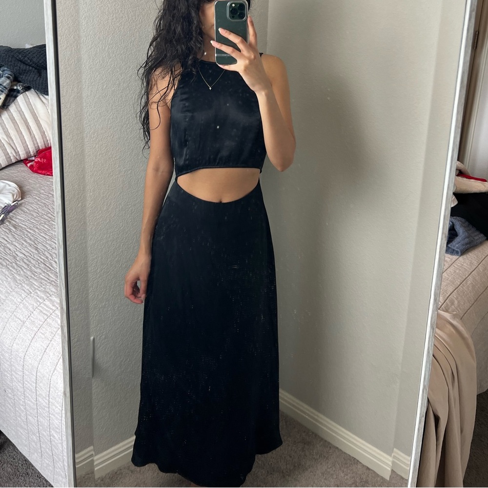 Zara MIDI Dress w/ Cutout